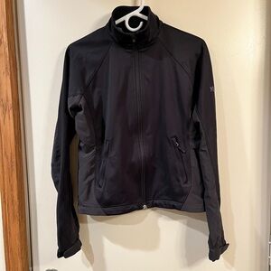 Marmot Windstopper Black Full Zip Soft Shell Jacket - Size Medium